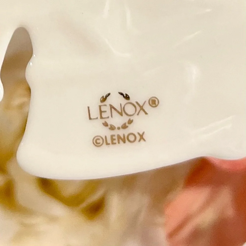 Vintage Lenox Ornament, First Christmas Together 2002, Porcelain, Wedding Bells